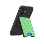 Light Green Polka Dots Magnetic wallet
