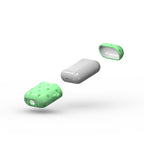 Light Green Polka Dots Apple AirPods Tough Case