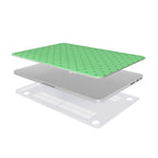 Light Green Polka Dots MacBook Case