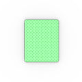 Light Green Polka Dots Apple iPad Case