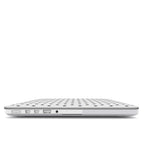 White Black 2 Polka Dots MacBook Case