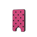 Black Pink Polka Dots Magnetic wallet