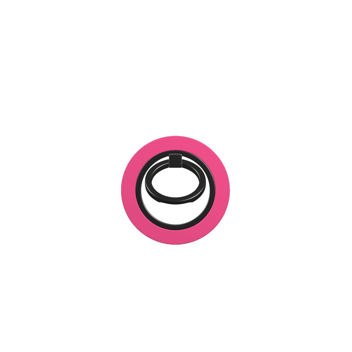 Black Pink Polka Dots Ring Holder