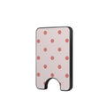 Blush Red Polka Dots Magnetic wallet