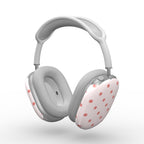 Blush Red Polka Dots Apple AirPods Max Tough Case