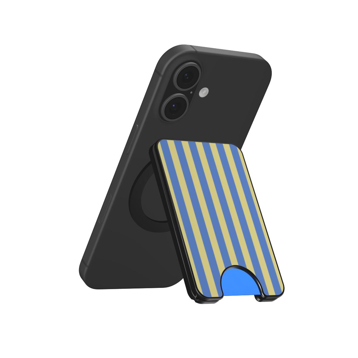 Joke Blue Stripes Magnetic wallet