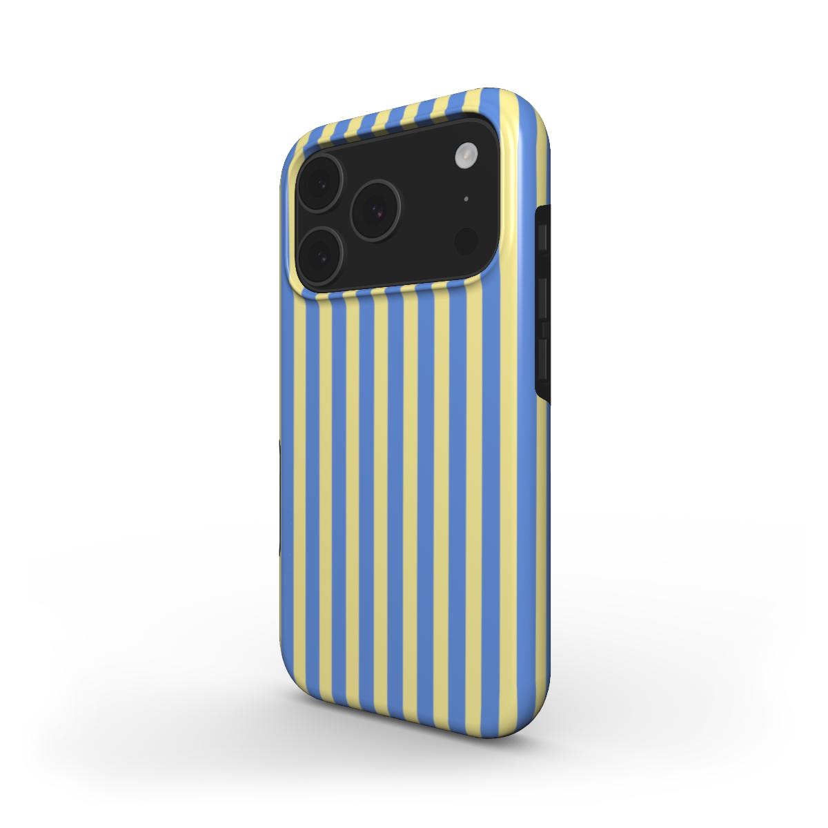 Joke Blue Stripes Tough Phone Case