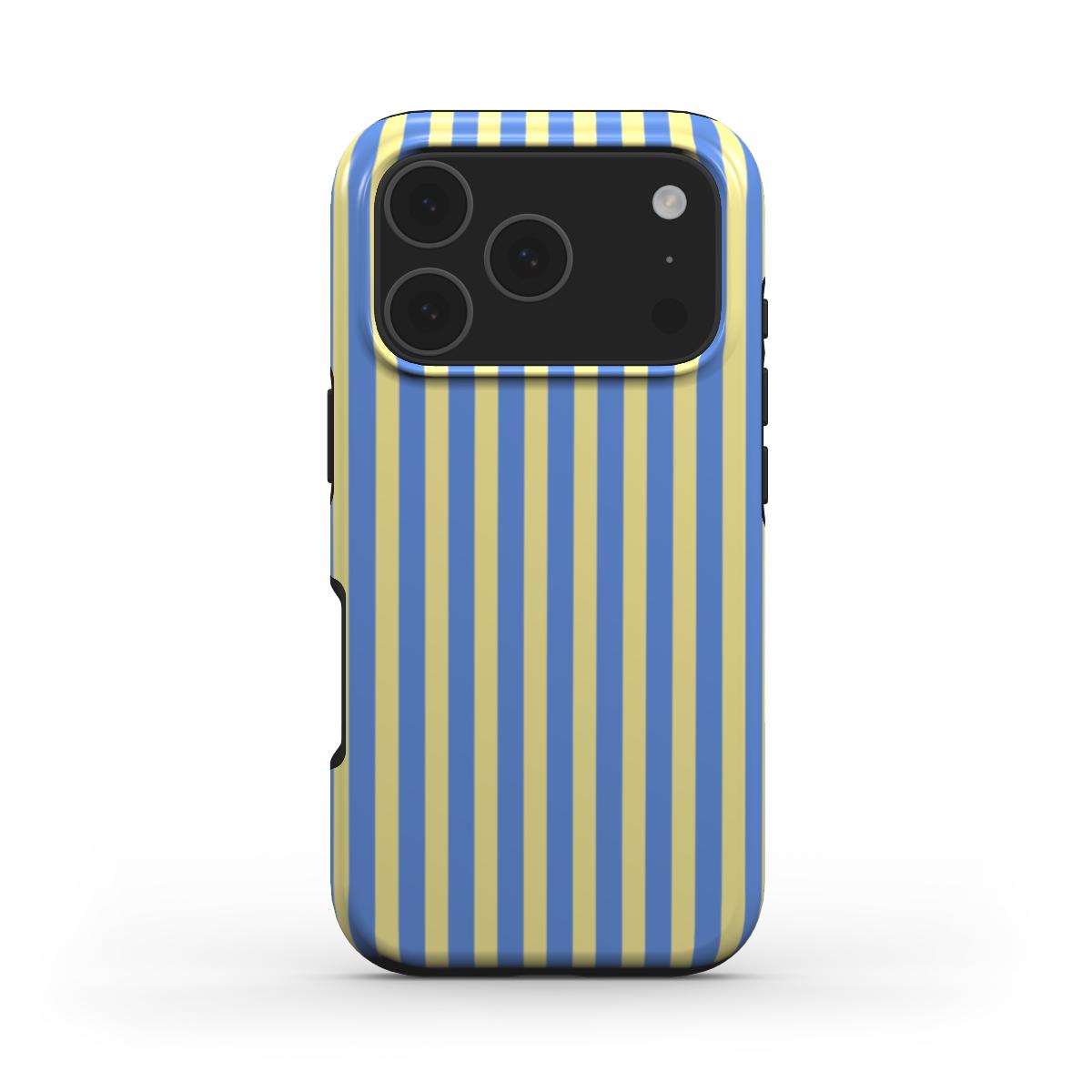 Joke Blue Stripes MagSafe Tough Phone Case