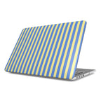 Joke Blue Stripes MacBook Case