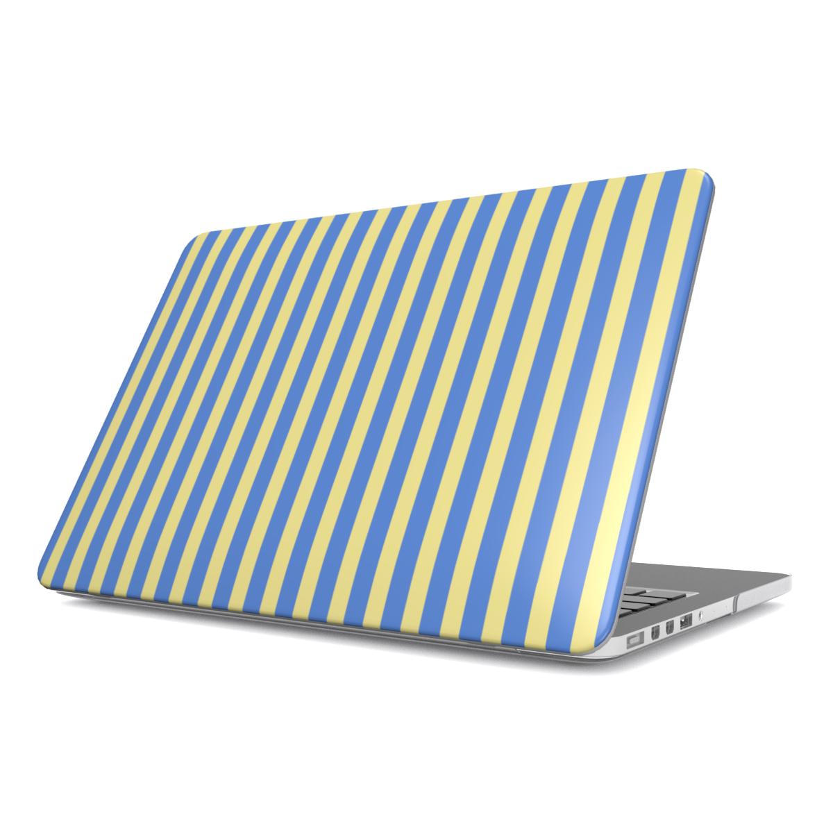 Joke Blue Stripes MacBook Case