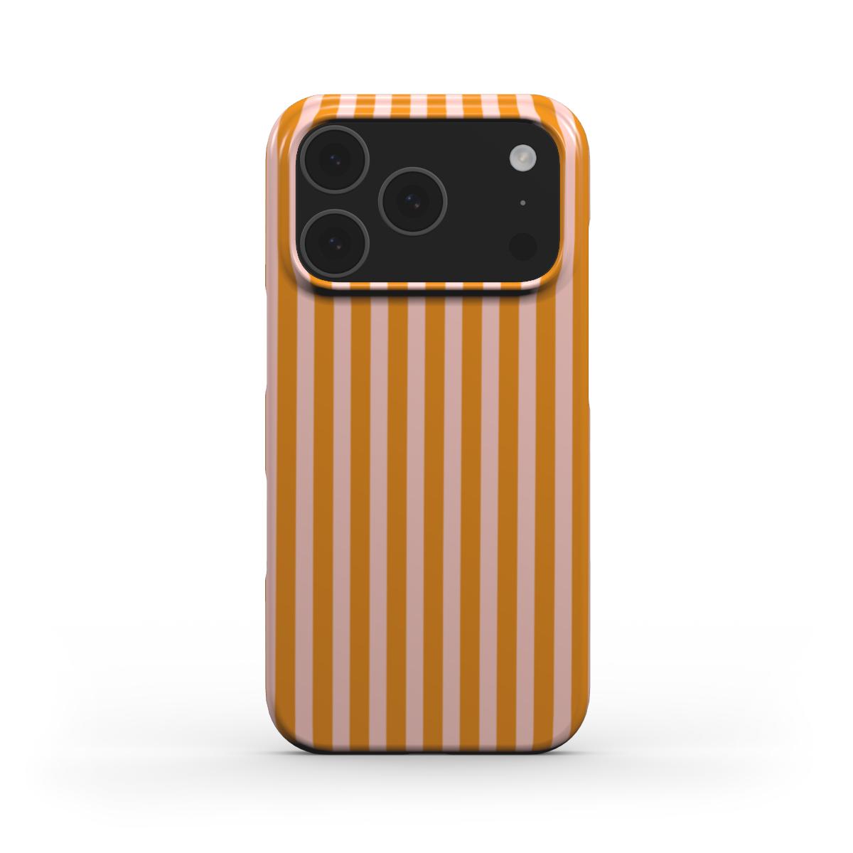 Marlo Yellow Stripes Phone Case