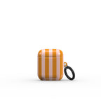 Marlo Yellow Stripes Apple AirPods Tough Case
