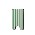 Min Green Stripes Magnetic wallet
