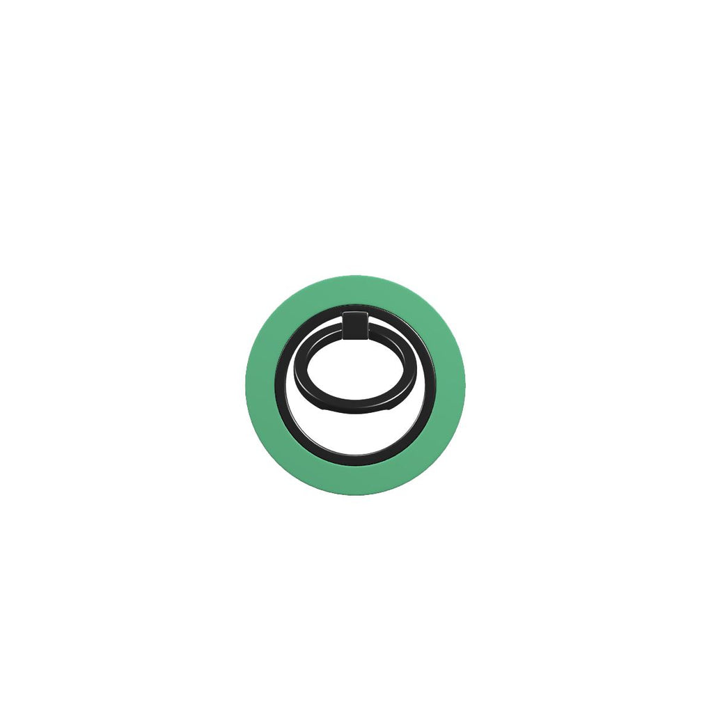 Min Green Stripes Ring Holder