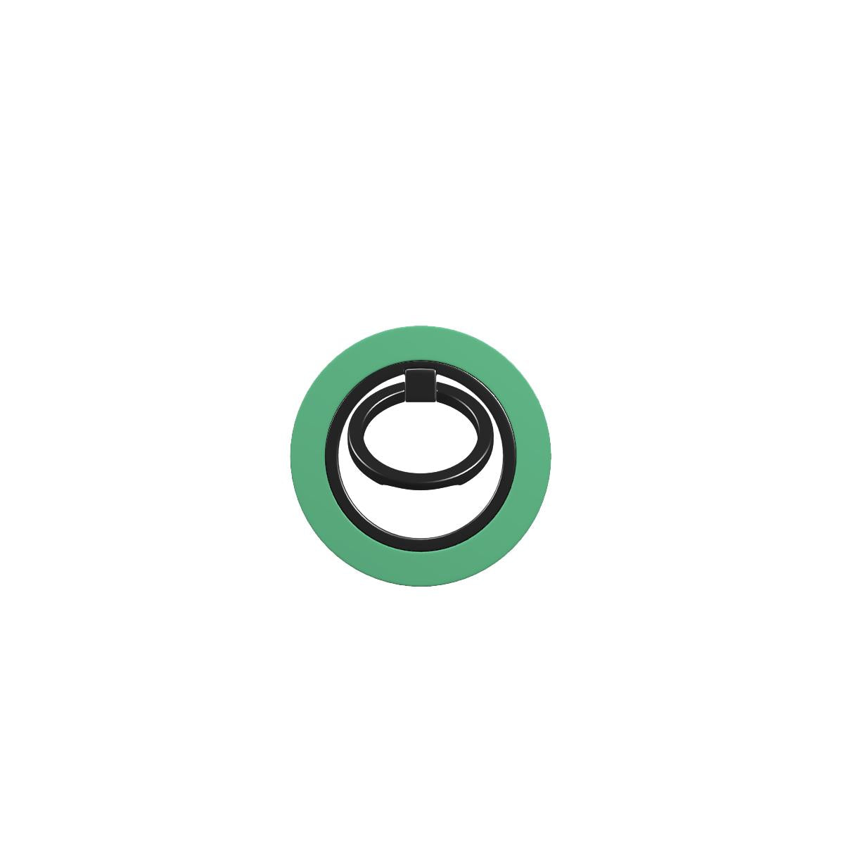 Min Green Stripes Ring Holder
