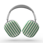 Min Green Stripes Apple AirPods Max Tough Case