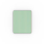 Min Green Stripes Apple iPad Case
