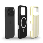 Pastel Yellow Stripes MagSafe Tough Phone Case
