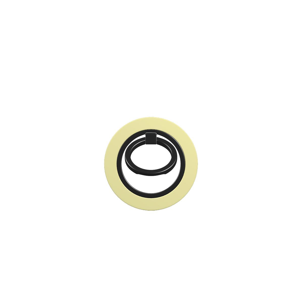 Pastel Yellow Stripes Ring Holder