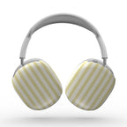Pastel Yellow Stripes Apple AirPods Max Tough Case