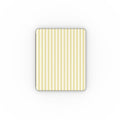 Pastel Yellow Stripes Apple iPad Case