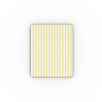 Pastel Yellow Stripes Apple iPad Case