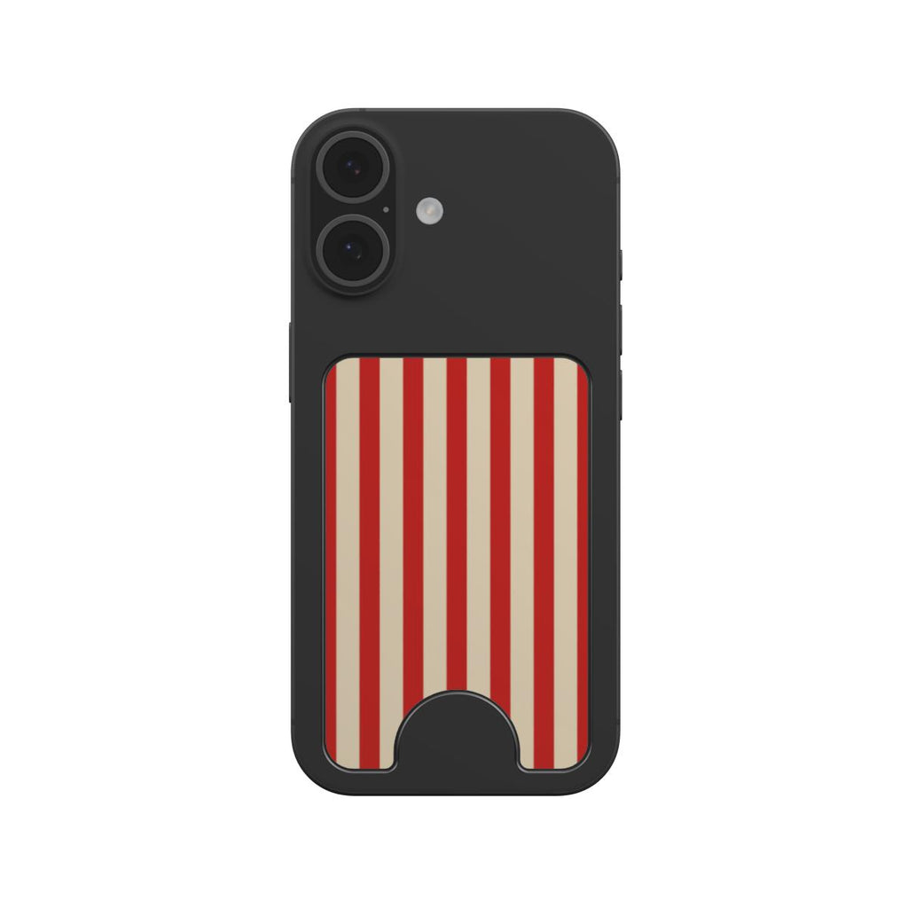 Sting Red Stripes Magnetic wallet