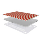 Sting Red Stripes MacBook Case
