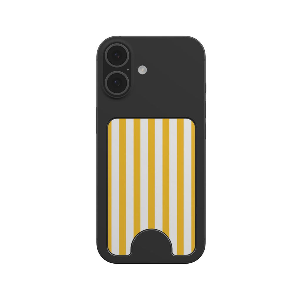 True Yellow Stripes Magnetic wallet