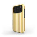 True Yellow Stripes MagSafe Tough Phone Case