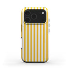 True Yellow Stripes MagSafe Tough Phone Case