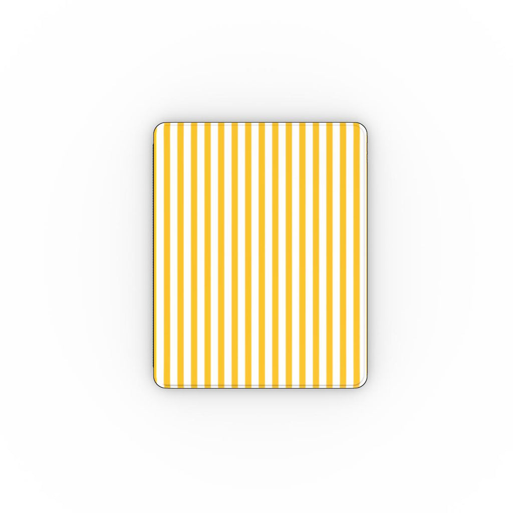 True Yellow Stripes Apple iPad Case