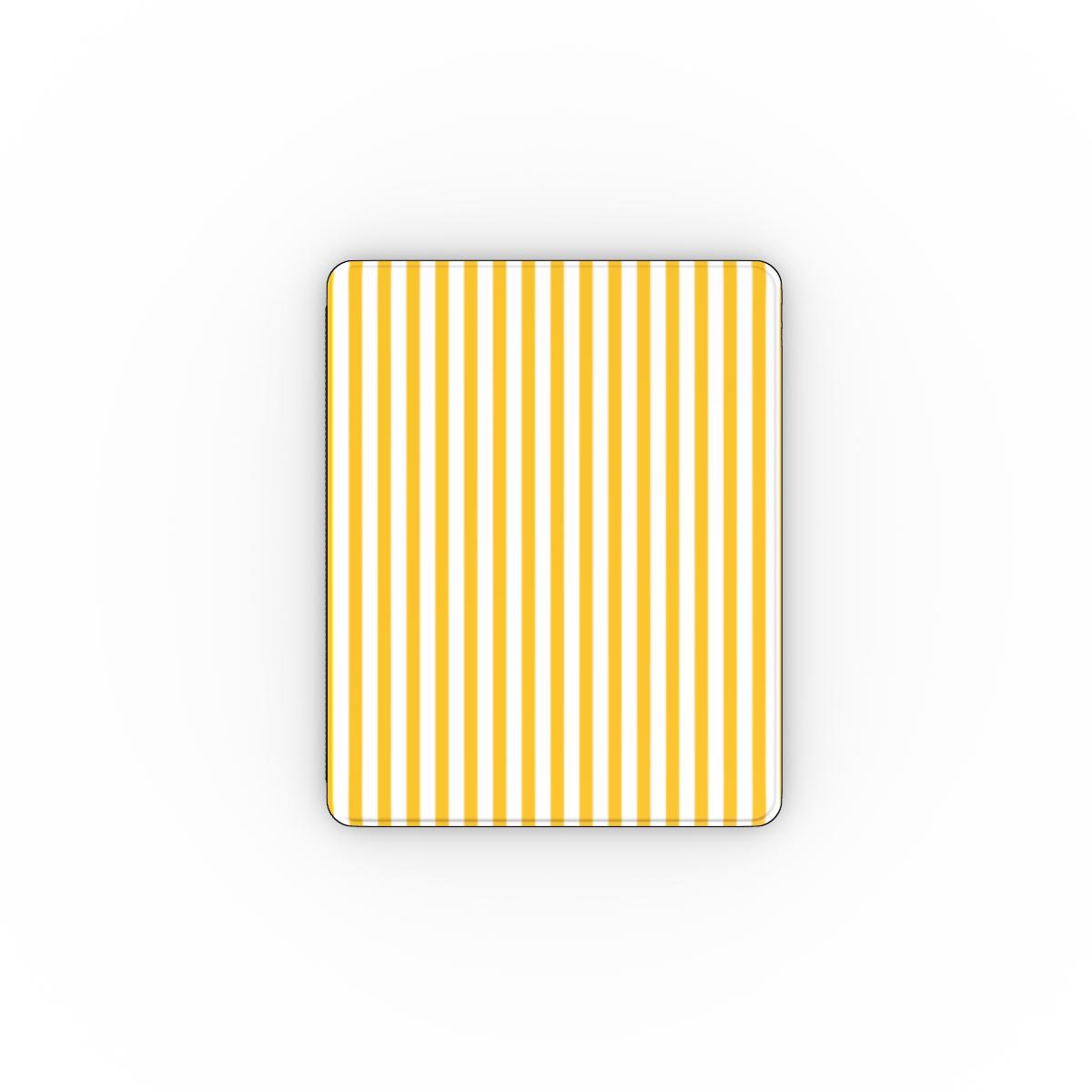 True Yellow Stripes Apple iPad Case