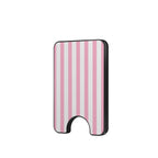 Sof Pink Stripes Magnetic wallet