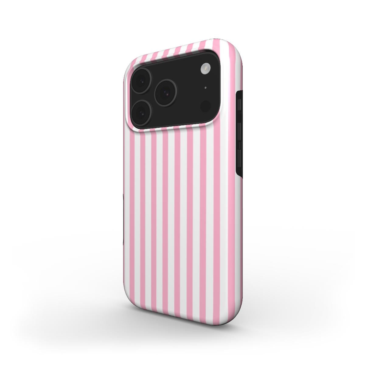 Sof Pink Stripes Tough Phone Case