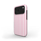 Sof Pink Stripes MagSafe Tough Phone Case