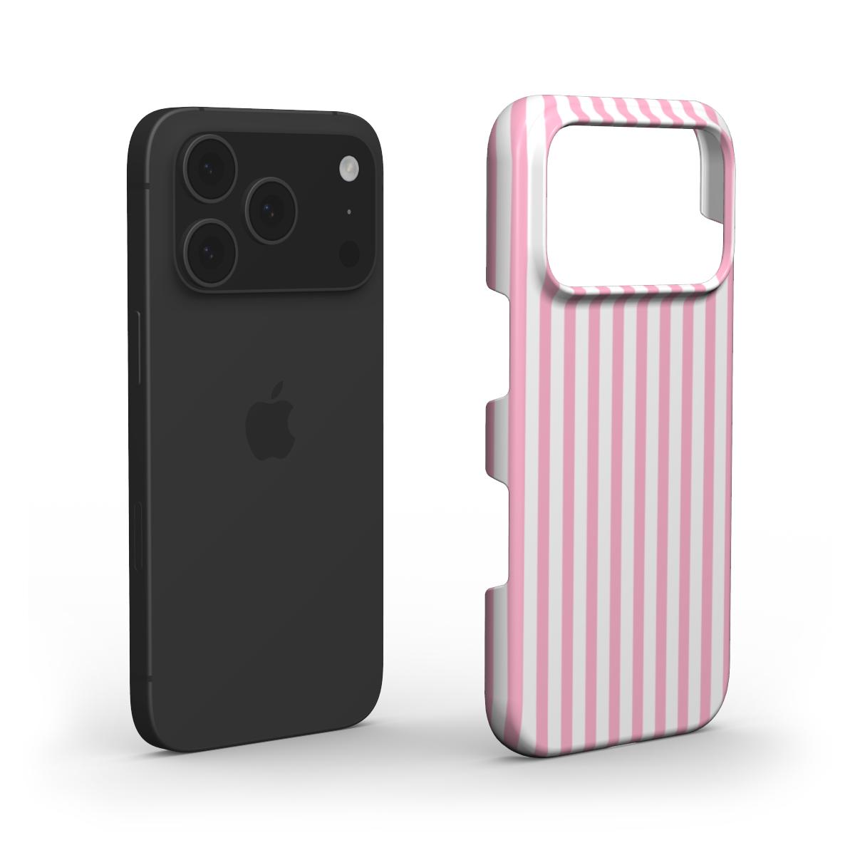 Sof Pink Stripes Phone Case