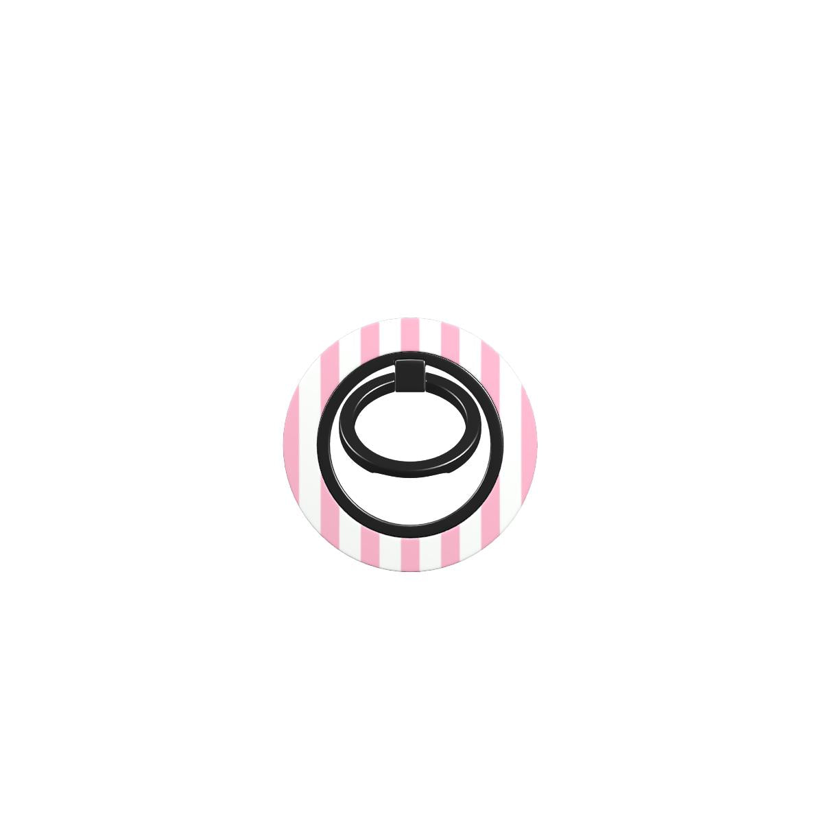 Sof Pink Stripes Ring Holder