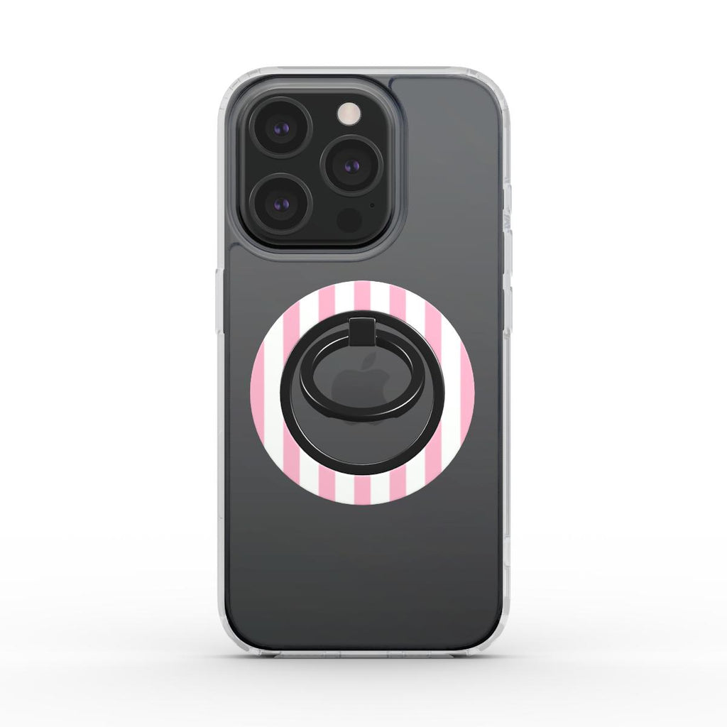 Sof Pink Stripes Ring Holder