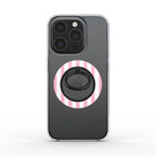 Sof Pink Stripes Ring Holder