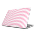 Sof Pink Stripes MacBook Case
