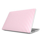 Sof Pink Stripes MacBook Case