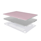 Sof Pink Stripes MacBook Case