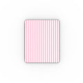 Sof Pink Stripes Apple iPad Case