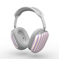 Soft Purple Stripes Apple AirPods Max Tough Case