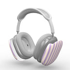 Soft Purple Stripes Apple AirPods Max Tough Case
