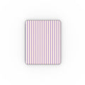 Soft Purple Stripes Apple iPad Case
