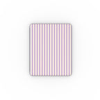 Soft Purple Stripes Apple iPad Case