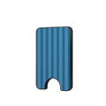 Stelar Blue Stripes Magnetic wallet