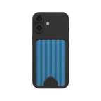 Stelar Blue Stripes Magnetic wallet